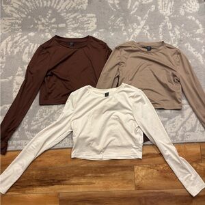 Set of 3 Long Sleeves